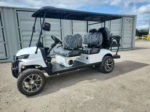 lot 413 image: Unused Captok Off-Road 6-Seater Electric Golf Cart  60V, Backup Camera, Bluetooth