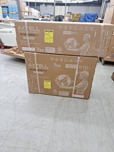 lot 40073 image: AXTELL 18000 BTU Split Type Wall Mount Inverter Air Conditioner
