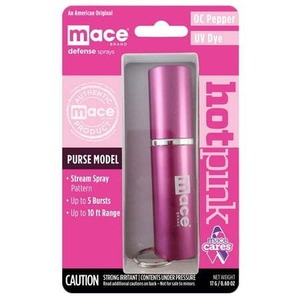 lot 10967 image: Mace Purse Model Pink AluminumPlastic Pepper Spray, BB Dec 2025
