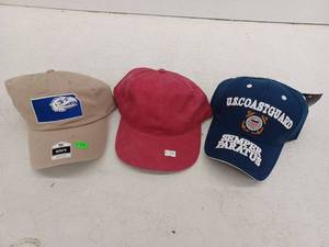 lot 10980 image: Lot of 3 Baseball Caps