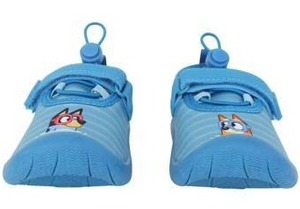lot 11036 image: Little Kids Bluey Water Shoes with Velcro Strap, Size 78