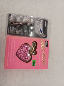 lot 11072 image: Personal Safety Alarm and Pepper Spray Keychain Lot of 2