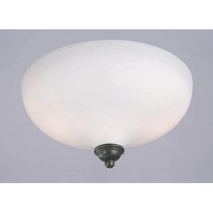 lot 11134 image: Winston Porter Hankinson Flush Mount in Burnished Bronze Patina