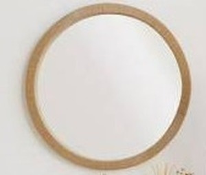 lot 11140 image: Details by Becki Owens Handwoven 36 Inch Vanity Mirror