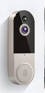 lot 26261 image: Wireless Doorbell Camera, Linen