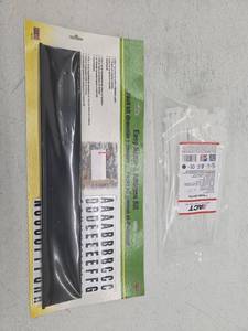 lot 11087 image: Easy Name & Address Kit with ACT Cable Ties Bundle
