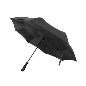 lot 11089 image: Better Brella Reverse-Open 41.5 In. Umbrella  Black