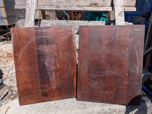 lot 271014 image: Large Table Tops, set of 2 (base not included in this lot)