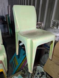 lot 271022 image: Lot of 6 Mid-Century Modern MCM Style Molded Plastic Chairs