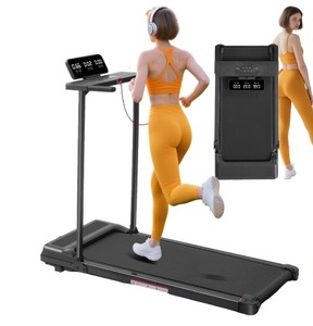 lot 101037 image: HevGlrm Portable Treadmills for Home Workouts Fitness,3.5HP Walking Pad Treadmill with Handles,Compact Running Treadmill with LED Display,400lbs