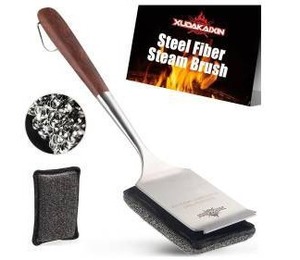 lot 11167 image: Xudakaixin Bristle-Free Steam Cleaning Grill Brush