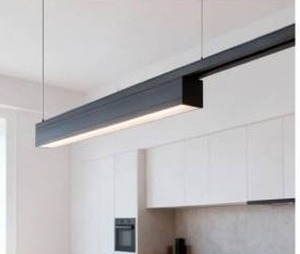 lot 11170 image: LED Linear Track Light, Approximately 47.5in Long, Black, Model T16613