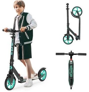 lot 11235 image: Wayplus KS1 Kick Scooter, Aqua