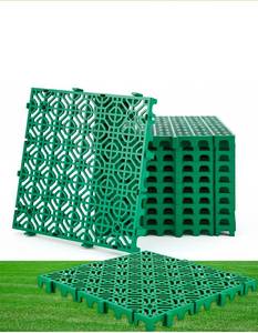lot 11223 image: 10 Pcs Heavy Duty Ground Protection Mats Drive on Lawn Grid