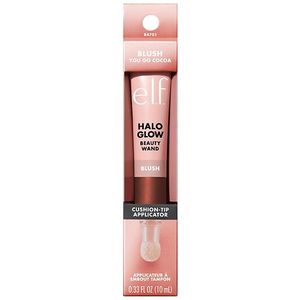 lot 122 image: e.l.f. Halo Glow Blush Beauty Wand - You Go Cocoa - 0.33 fl oz - Retail $13