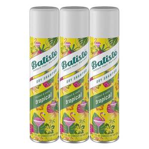 lot 127 image: Batiste Dry Shampoo, Tropical Fragrance, Refresh Hair and Absorb Oil Between Washes, Waterless Shampoo for Added Hair Texture and Body, 6.73 OZ Dry Shampoo Bottle - Retail $18