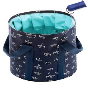 lot 33346 image: Collapsible Bucket for Soaking Feet, Portable Travel Foot Bath Tub, Foot Soaking Bath Basin Portable, Foot Spa Soaking Feet Home Pedicure Basin Outdoor Camping - Retail $10