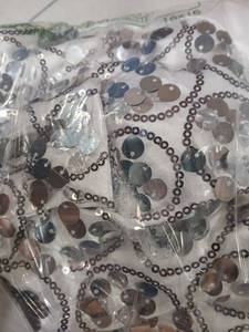 lot 33379 image: Sequin shower curtain  fancy.  - Retail $20
