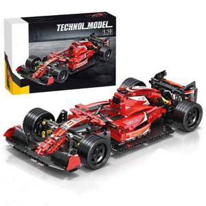 lot 45652 image: WULOBOOI F1 Race Car Building Set for Adults, 110 MOC Formula Model Sports Cars Collectible Display Kits, Ideas Birthdays Gifts for Fans Teens 14 (1280 Pieses) - Retail $38