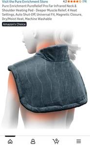lot 45675 image: VAAGHANM Electric Heating Pad - Retail $25