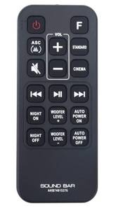 lot 26650 image: Remote for LG Sound Bar SJ3 SPJ4B-W SH4 SH4D SPH5B-W AKB74815331 SH2 SHC4 SJ4 MA5 - Retail $6