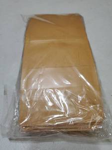 lot 26696 image: 100 Pcs Paper Bags Resealable bags 3.9 x 5.9 Zipper Food Storage Bags, Stand Up, with Matte Window, Reusable, Sealable, for Packaging Products - Retail $15