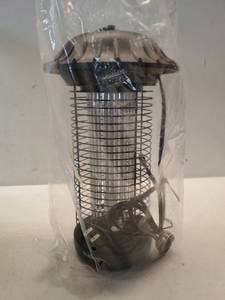 lot 26761 image: Buzbug LED Bug Zapper Indoor Outdoor, Up to 50,000 Hours Lifespan Lamps, 6.5 ft Power Cord, High-Voltage, Mosquito Zapper, Fly Trap Mosquito Trap, Fly Killer Fly Zapper -MO008C - Retail $30