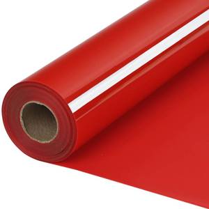 lot 26822 image: Red HTV Iron on Vinyl 12Inch by 35ft Heat Transfer Vinyl for T-Shirt HTV Rolls for All Cutter Machine - Easy to Cut & Weed (35ft, Red) - Retail $20