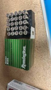 lot 154 image: Remington Golden Saber Ammunition Box with Cartridges
