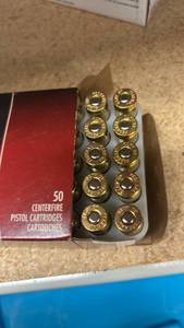 lot 156 image: Federal Champion 50 Count Centerfire Pistol Cartridges