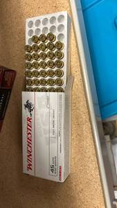 lot 157 image: Winchester 45 ACP 230 Grain Full Metal Jacket Ammunition