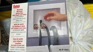 lot 167 image: Water Washing Machine Outlet Box