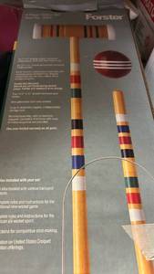 lot 172 image: Forster 6 Player Wilton Croquet Set