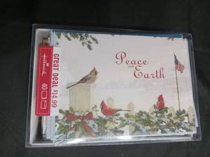 lot 3984 image: HallmarkAssorted Christmas Cards - 40 Count