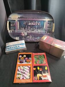 lot 3491 image: Bar Accessories and Cocktail Party Supply Set