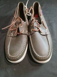 lot 3446 image: Sebago Docksides Leather Boat Shoes