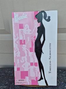 lot 113 image: Barbie Timeless Silhouette Doll in Evening Gown