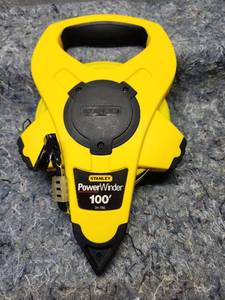 lot 164 image: Stanley PowerWinder 100 Measuring Tape