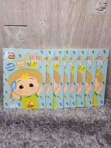 lot 168 image: Cocomelon My First Coloring Book with Stickers