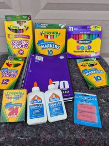 lot 218 image: Complete School Supply Bundle Set
