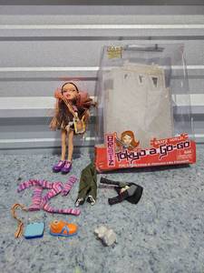 lot 51 image: Bratz Tokyo A Go-Go Fianna Doll with Accessories and Original Packaging - NEW OUT OF BOX - BOX DAMAGE - MAY BE INCOMPLETE - STILL AWESOME
