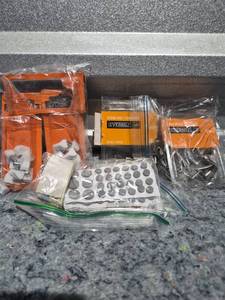 lot 197 image: Everbilt Bathroom Hardware Set with Spoon Shelf Supports