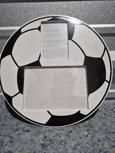 lot 242 image: Soccer Ball Photo Frame