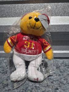 NFL Kansas City Chiefs Priest Holmes Touchdown Record Commemorative Bear
