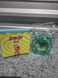 lot 267 image: Scooby-Doo Green Alarm Clock with Original Box