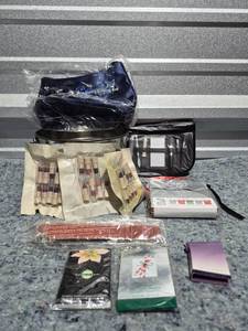 lot 278 image: Mixed Makeup and Cosmetic Collection Bundle with Evening Bag