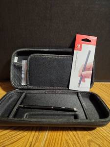 lot 306 image: Nintendo Switch Touch Pen Stylus with Carrying Case Bundle