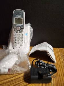 lot 309 image: VTech DECT 6.0 Cordless Phone System with Base and Handset
