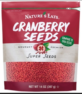 lot 1083 image: Natures Eats Cranberry Seeds Super Seeds 14oz BEST BY 02282026&nbsp