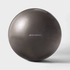 lot 1126 image: Stability Exercise Ball Gray 75cm - All In Motion - Retail $16